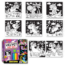 Unicorn - Velvet Art Set With 10 Free Sketch Pens