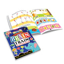 Brain Train Activity Book for Kids Age 5+ - With Colouring Pages, Mazes, Puzzles and Word searches Activities