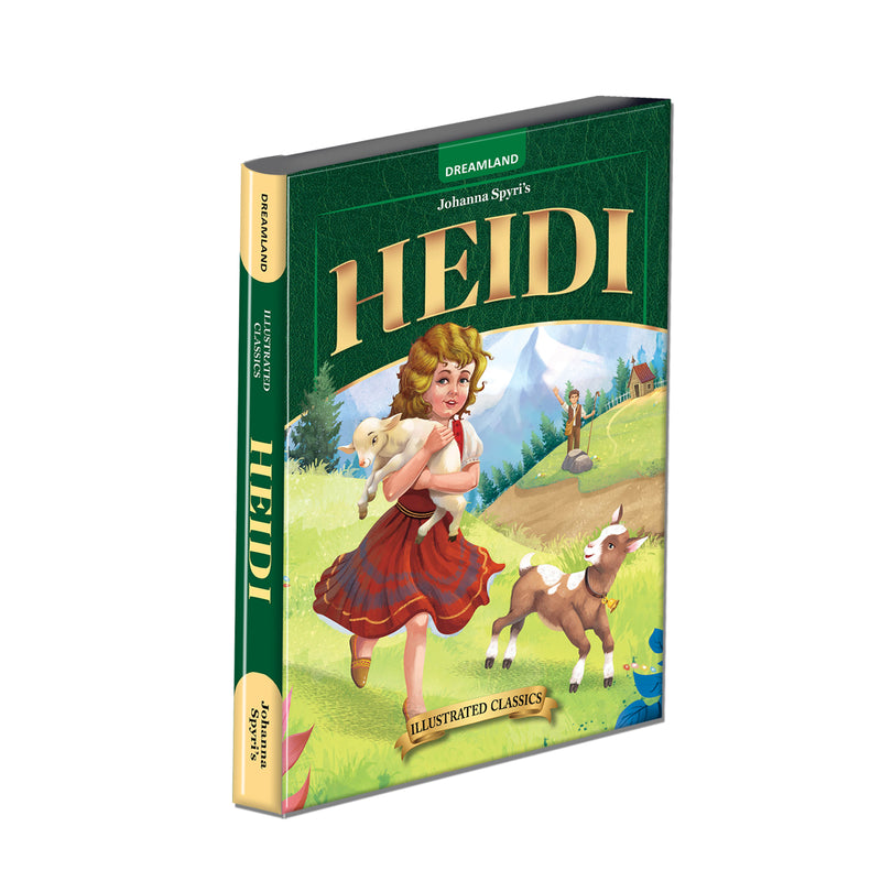 Heidi- Illustrated Abridged Classics for Children with Practice Questions