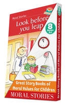 Set of 8 Self Reading Moral Story Books for Children