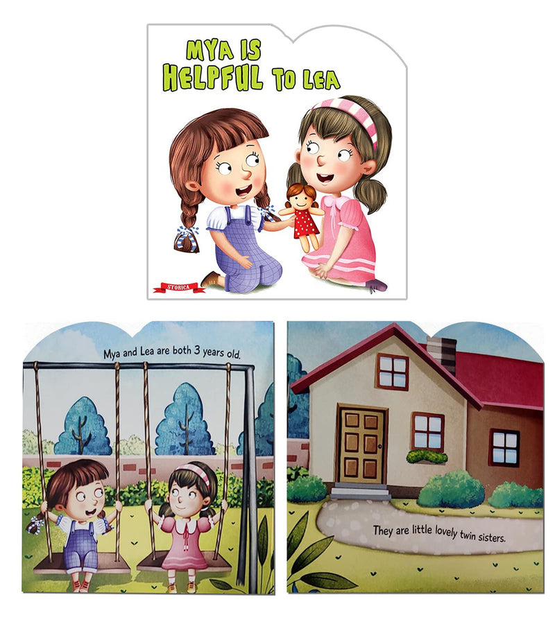 Set of 4 First Moral Stories Board Books