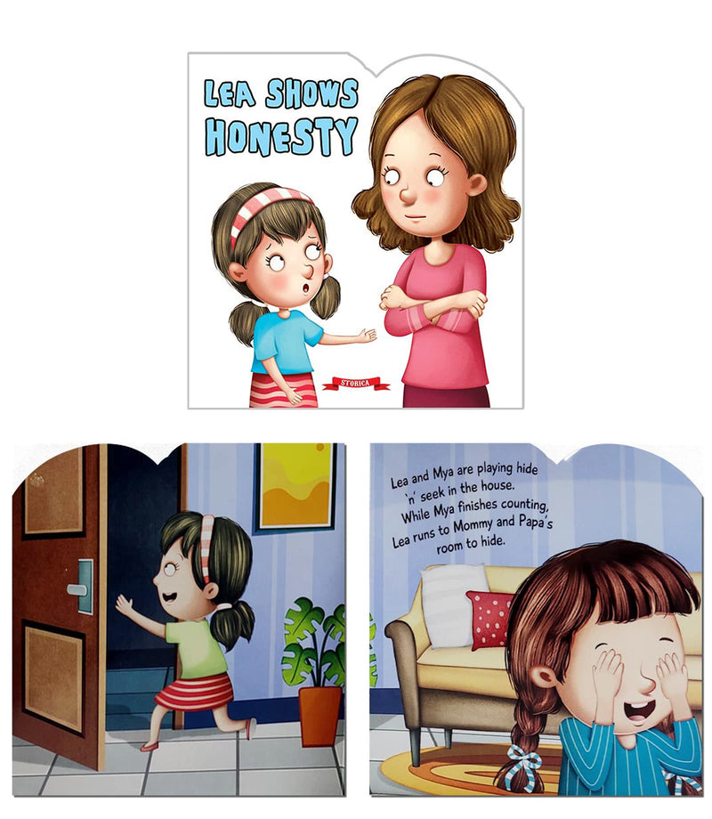 Set of 4 First Moral Stories Board Books