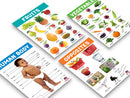 Primary Charts - 4 Jumbo Charts for Kids