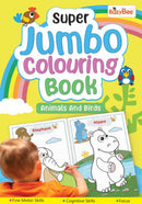 Super Jumbo Colouring Book (Animals & Birds)