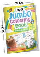 Super Jumbo Colouring Book (Animals & Birds)