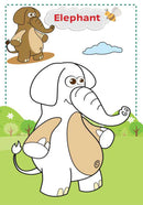 Super Jumbo Colouring Book (Animals & Birds)