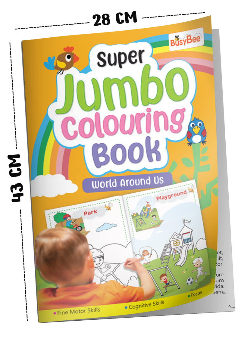 Super Jumbo Colouring Book (World Around Us)
