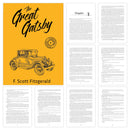 Pack of 4 Classic Novel Book for Adult - Wuthering Heights, Great Gatsby, 1984, Think & Grow Rich