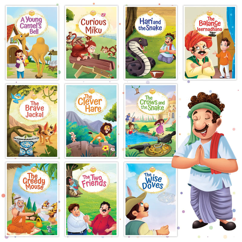 Panchtantra-Amazing Story Bag - 10 Book Set for Kids Children