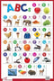ABC Capital Letters - Thick Laminated Preschool Chart