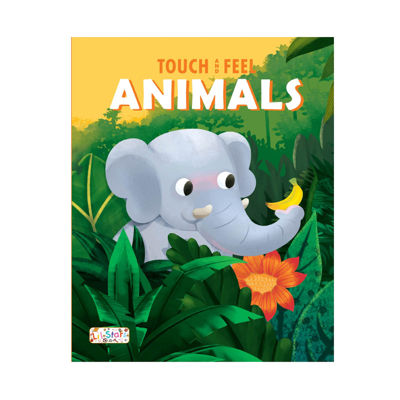 Animals - Touch & Feel Early Learning Board Book for Kids Children