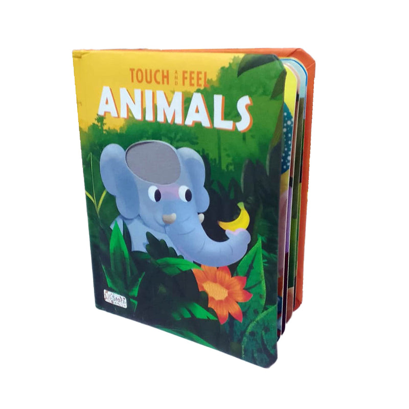 Animals - Touch & Feel Early Learning Board Book for Kids Children