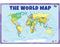 The World Map - Thick Laminated Chart