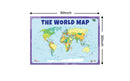The World Map - Thick Laminated Chart