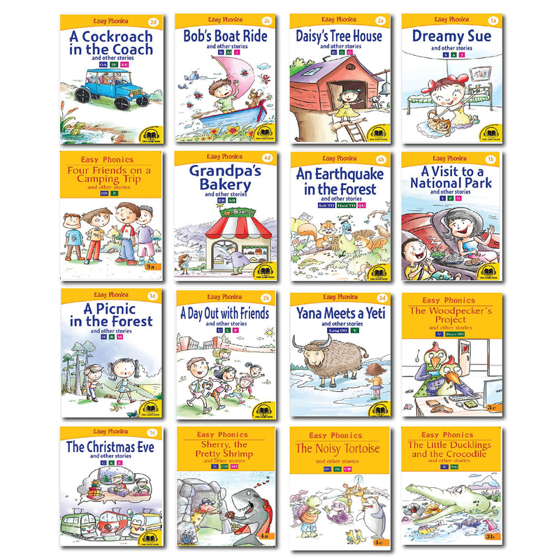 Easy Phonics Reading Book For Kids Children