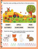 Play With Sticker - Words : Early Learning Children Book By Dreamland Publications 9788184514926