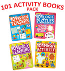 101 Activity Books - (A set of 4 Books) : Interactive & Activity Children Book By Dreamland Publications