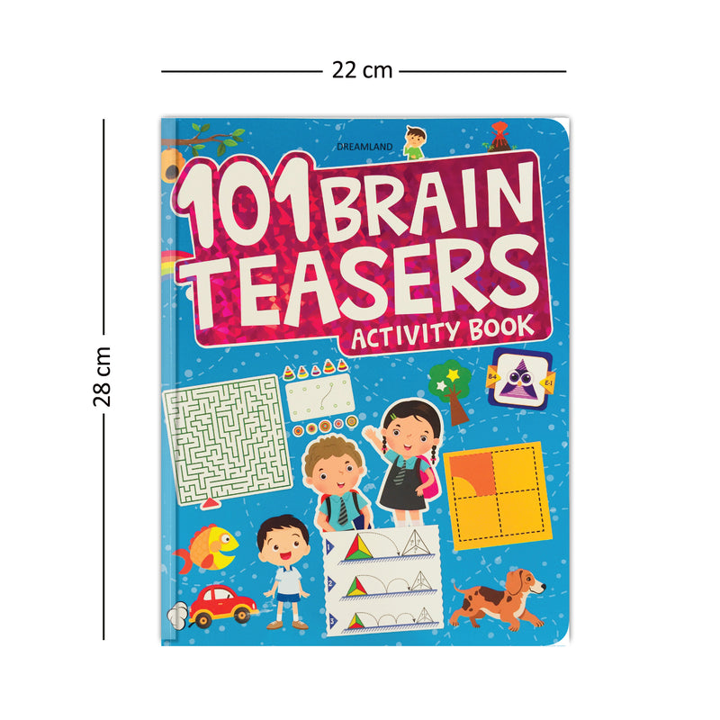 101 Activity Books - (A set of 4 Books) : Interactive & Activity Children Book By Dreamland Publications