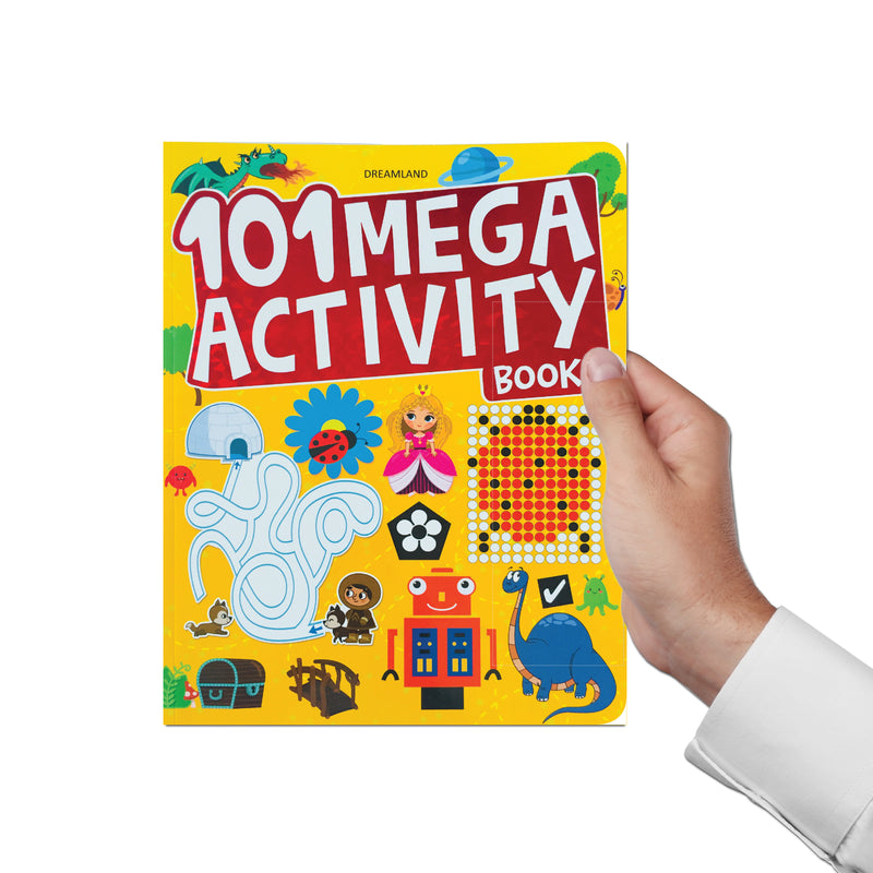 101 Activity Books - (A set of 4 Books) : Interactive & Activity Children Book By Dreamland Publications