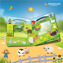 Die Cut Window Board Book - At the Farm : Children Educational Picture Book By Dreamland