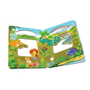 Die Cut Window Board Book - In the Dinosaurs World for Kids : Children Educational Picture Book By Dreamland