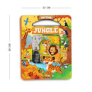 Die Cut Window Board Book - In the Jungle : Children Educational Picture Book By Dreamland