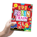 Brain Train Activity Book for Kids Age 4+ - With Colouring Pages, Mazes, Puzzles and Word searches Activities