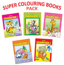 Super Colouring book (5 titles) pack