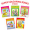 Super Colouring book (5 titles) pack