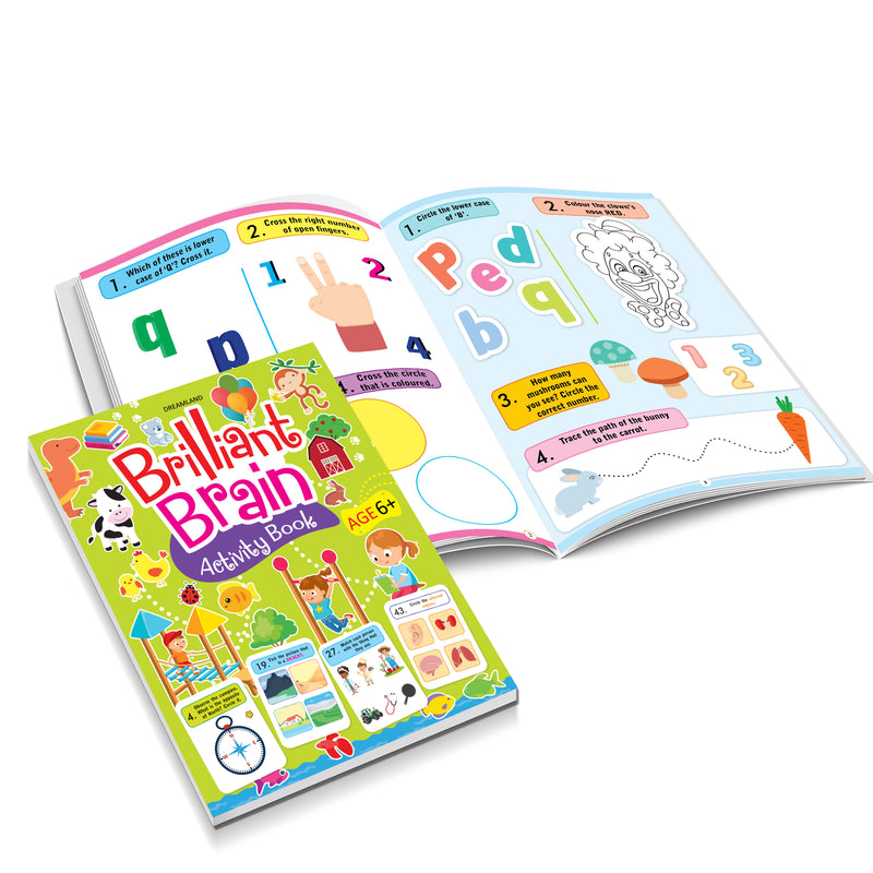 Brilliant Brain Activity Books - 5 Titles)