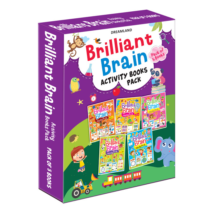 Brilliant Brain Activity Books - 5 Titles)