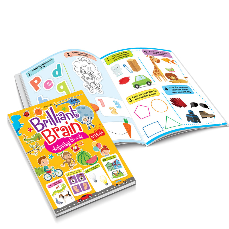 Brilliant Brain Activity Books - 5 Titles)