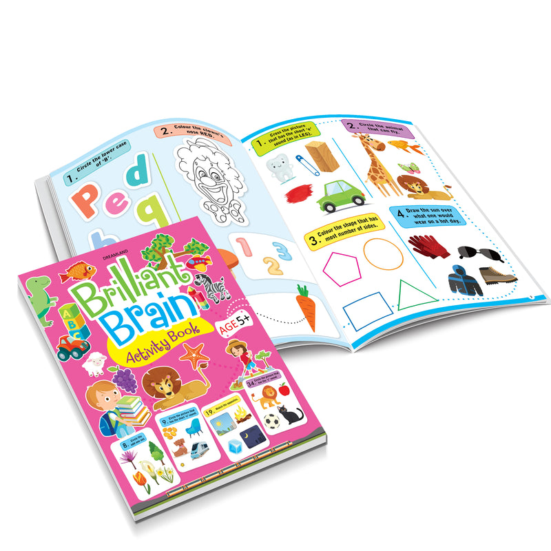 Brilliant Brain Activity Books - 5 Titles)