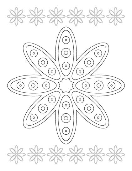 Mandala Colouring for Kids- Book 2 : Children Drawing, Painting & Colouring Book By Dreamland