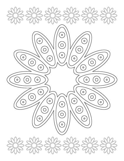 Mandala Colouring for Kids- Book 2 : Children Drawing, Painting & Colouring Book By Dreamland