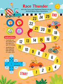 Ultimate Vehicles Scissors Skills Activity Book for Kids Age 4 - 7 years | With Child- Safe Scissors, Games and Mask