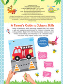 Ultimate Vehicles Scissors Skills Activity Book for Kids Age 4 - 7 years | With Child- Safe Scissors, Games and Mask