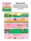 Ultimate Vehicles Scissors Skills Activity Book for Kids Age 4 - 7 years | With Child- Safe Scissors, Games and Mask
