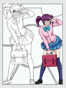 Colour Your Own Manga Book 4  With Free Manga Colouring Poster Age 4+