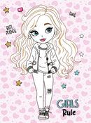 Colour Your Own Manga Book 4  With Free Manga Colouring Poster Age 4+