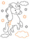 Unicorn Neon Colour and Sticker Dots Book  Over 500 Stickers