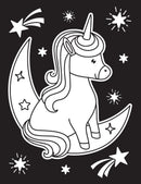 Unicorn Neon Colour and Sticker Dots Book  Over 500 Stickers