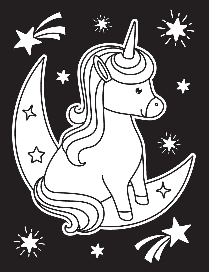 Unicorn Neon Colour and Sticker Dots Book  Over 500 Stickers
