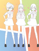 Colour Your Own Manga Book 1  With Free Manga Colouring Poster Age 4+