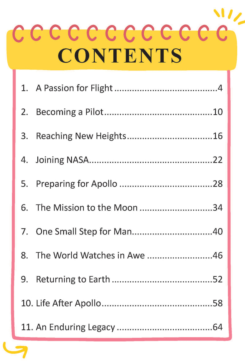 Neil Armstrong  Icons of Inspiration  Illustrated Biography for Kids Age 6 - 12 Years