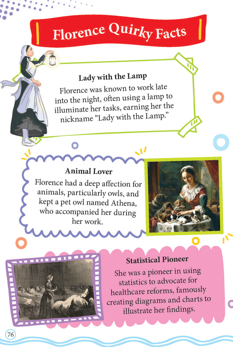 Florence Nightingale  Icons of Inspiration  Illustrated Biography for Kids Age 6 - 12 Years