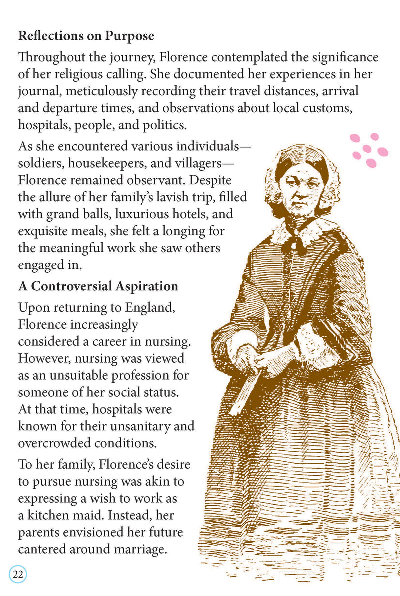 Florence Nightingale  Icons of Inspiration  Illustrated Biography for Kids Age 6 - 12 Years