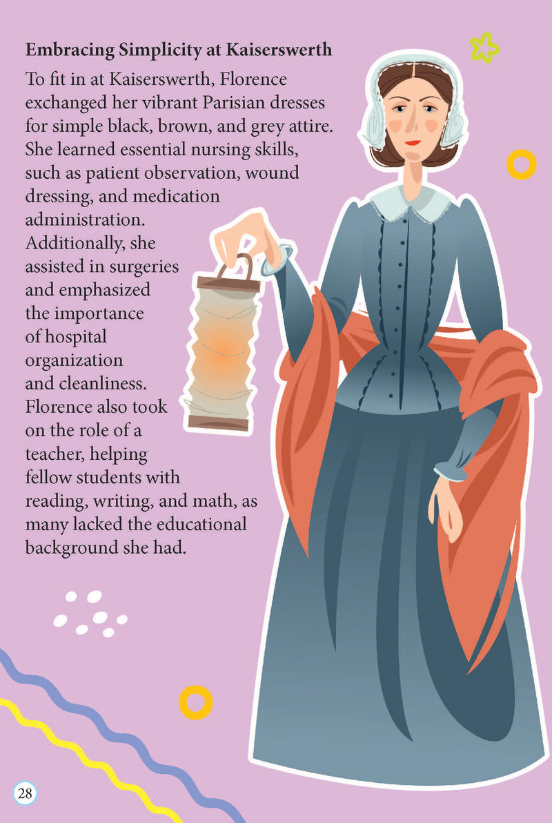Florence Nightingale  Icons of Inspiration  Illustrated Biography for Kids Age 6 - 12 Years