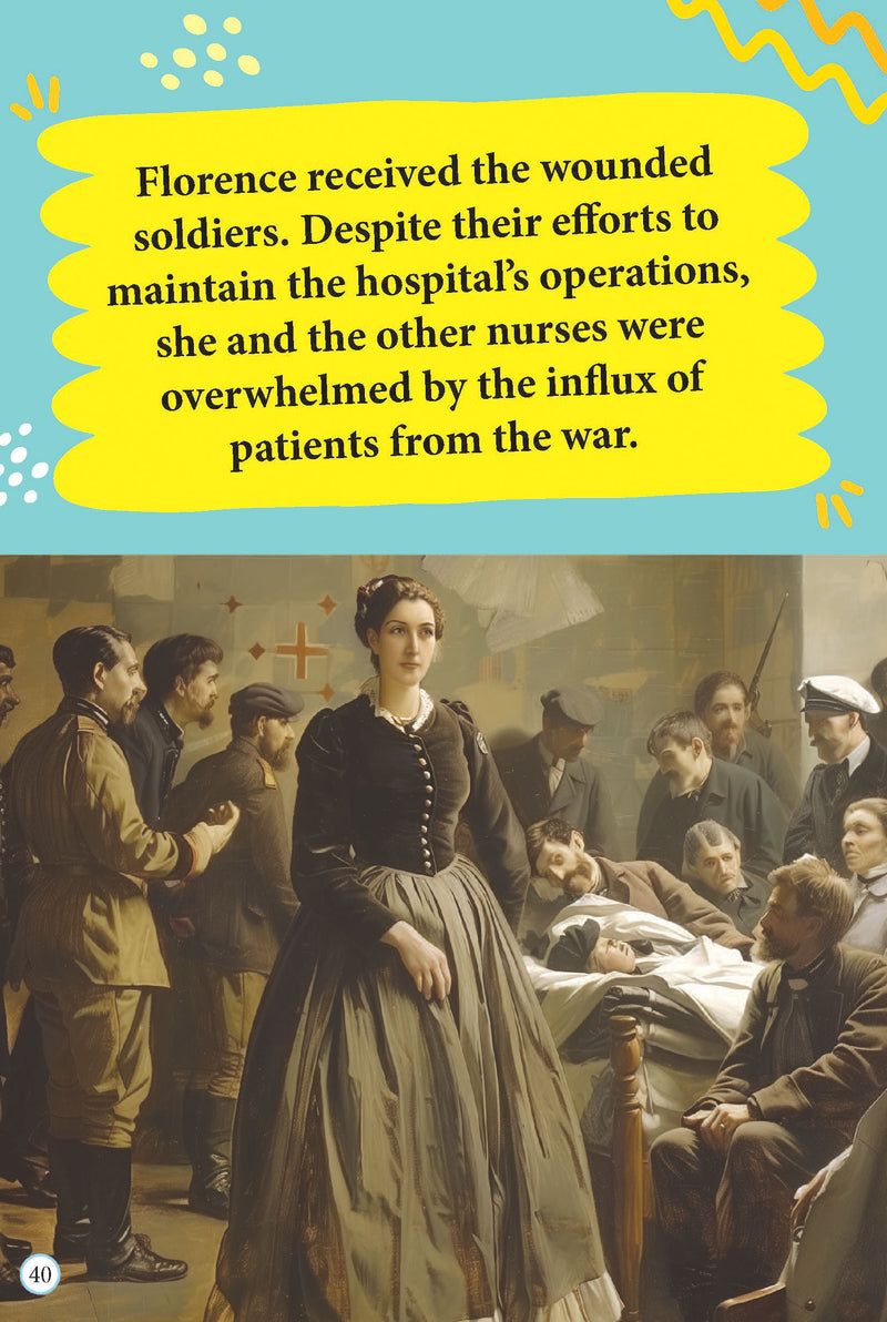 Florence Nightingale  Icons of Inspiration  Illustrated Biography for Kids Age 6 - 12 Years