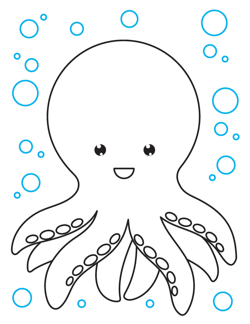Under Ocean Neon Colour and Sticker Dots Book  Over 500 Stickers